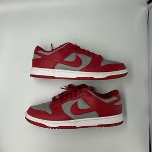 Nike Dunk Low Retro University Red Grey UNLV Size 12 (DD1391-002) W/ Box
